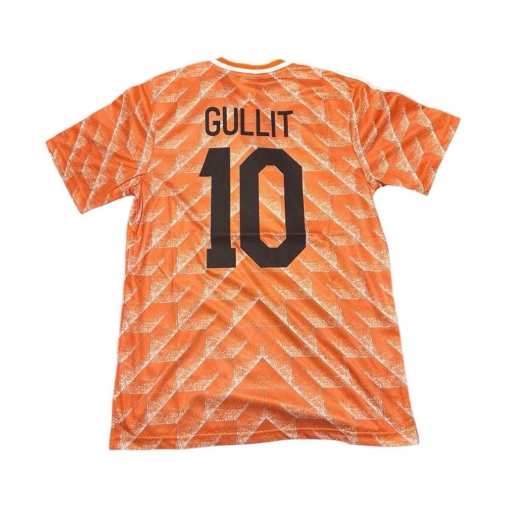 Adidas Netherlands Retro Soccer Jersey Rudd Gullit #10 Orange World Cup NWT 💯🔥⚽️